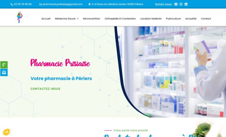 Pharmacie Prisiaise - Micronutrition à Périers