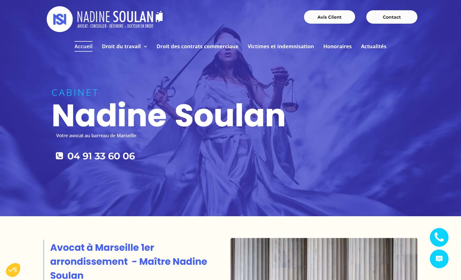 Maître Nadine Soulan, avocat à Marseille 13001