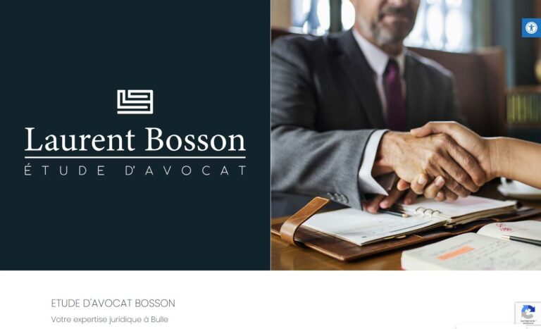Cabinet juridique Laurent Bosson à Fribourg (Suisse)