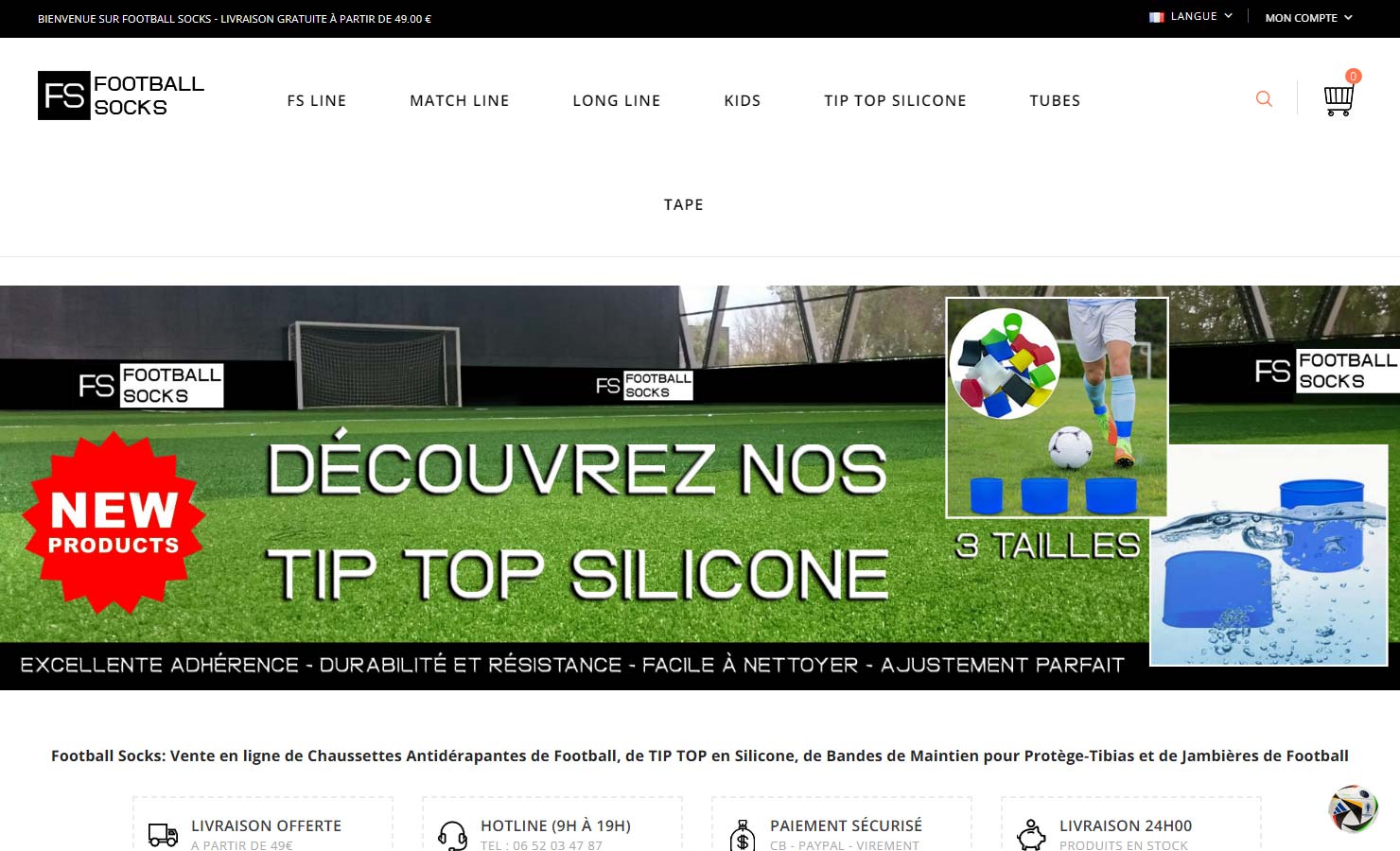 FS Football Socks - Chaussettes de Football