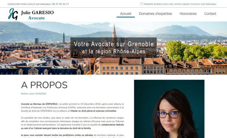 Me Julie Garesio - Avocate en droit de la famille et divorce sur Grenoble, Claix, Vizille et Voiron