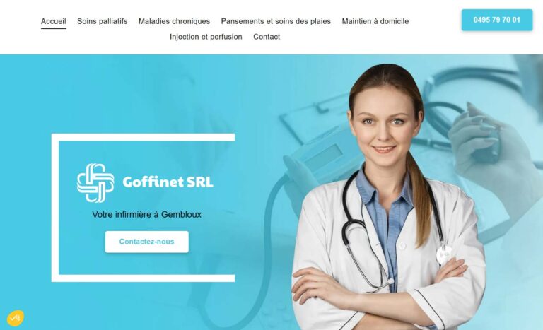 Infirmière à Gembloux : Goffinet SRL