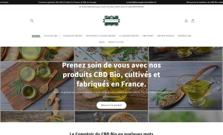 Le comptoir du CBD Bio