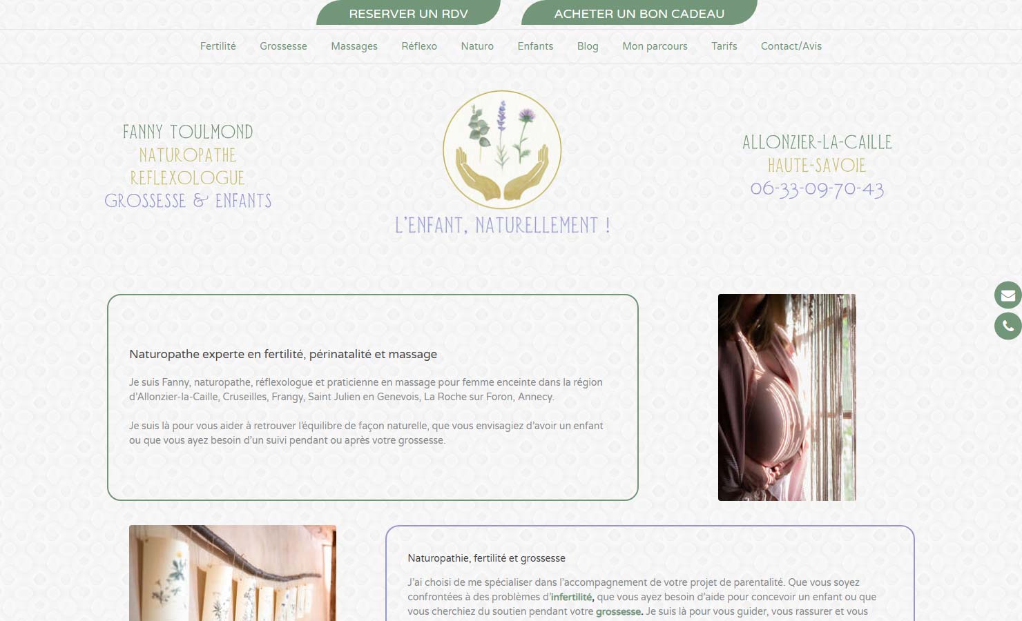 Fanny Toulmond, naturopathe à Annecy
