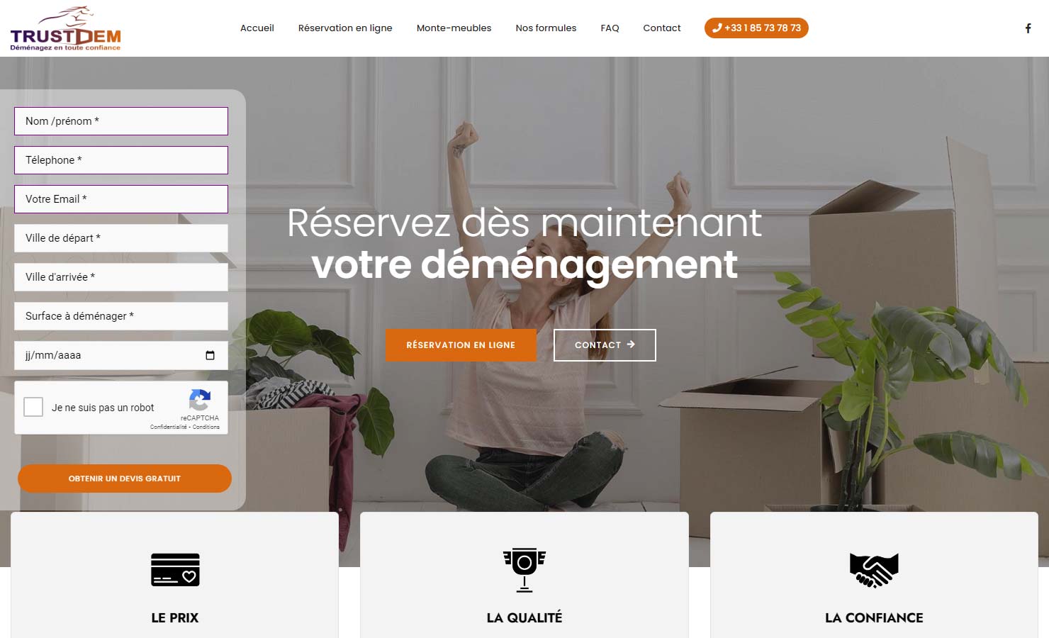 Déménagement pas cher à Paris et location de monte-meubles