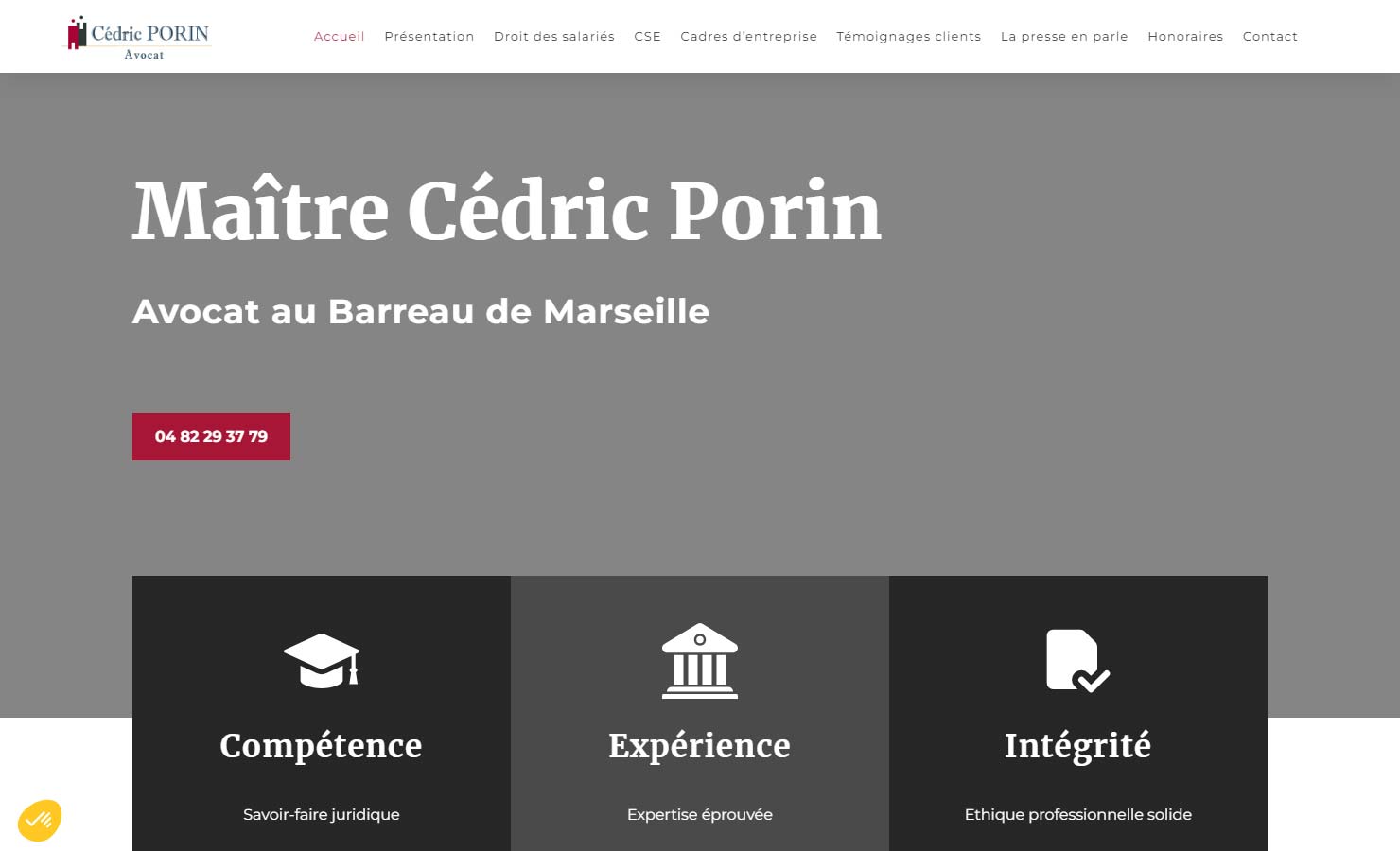 Maître Cédric Porin - Avocat à Marseille