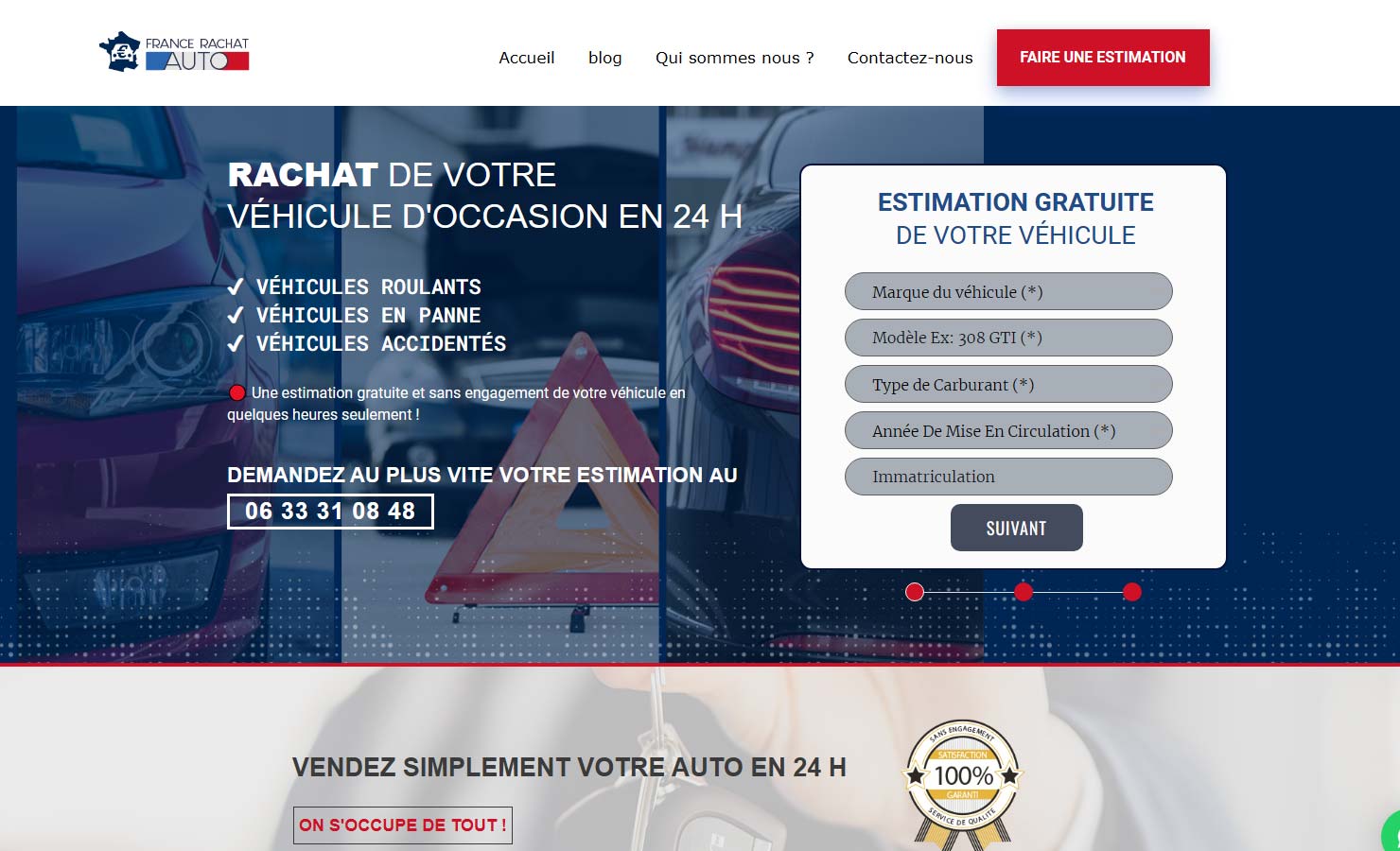 France rachat auto