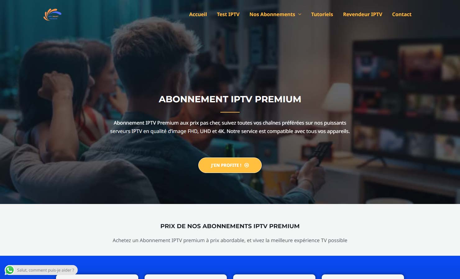 Abonnement iptv premium - Meilleur fournisseur des abonnements iptv en France