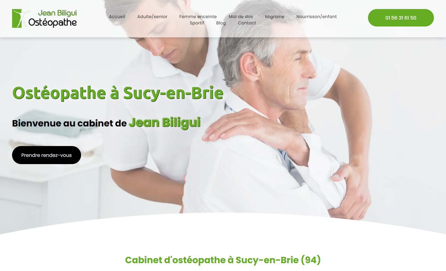 Jean BILIGUI : Ostéopathe à Sucy-en-Brie