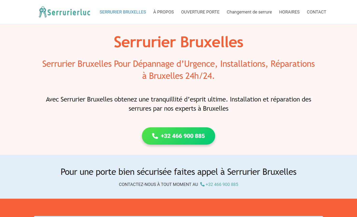 Serrurier Luc - Services d'urgence de déverrouillage de portes à Bruxelles