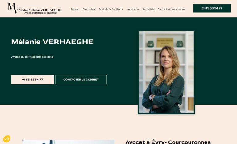 Mélanie VERHAEGHE - Avocat en droit de la famille à Evry