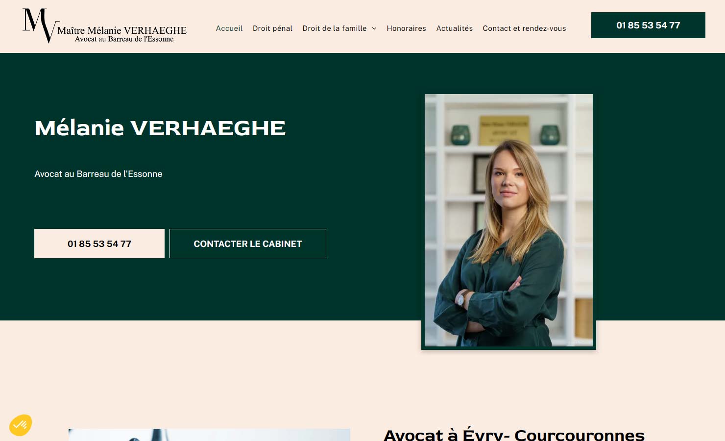 Mélanie VERHAEGHE - Avocat en droit de la famille à Evry