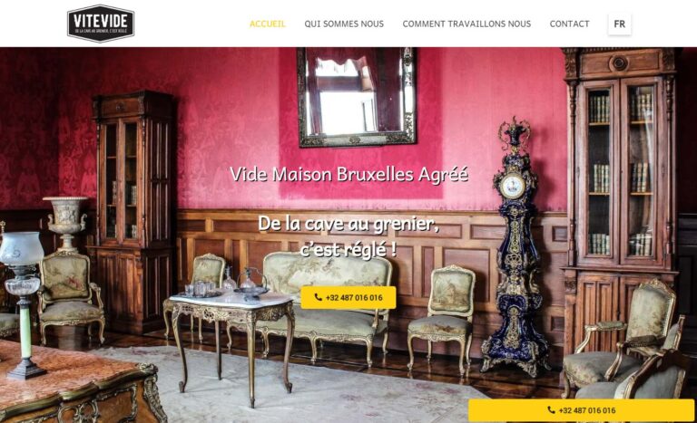 Vite Vide - Comment réussir un débarras de maison à Bruxelles