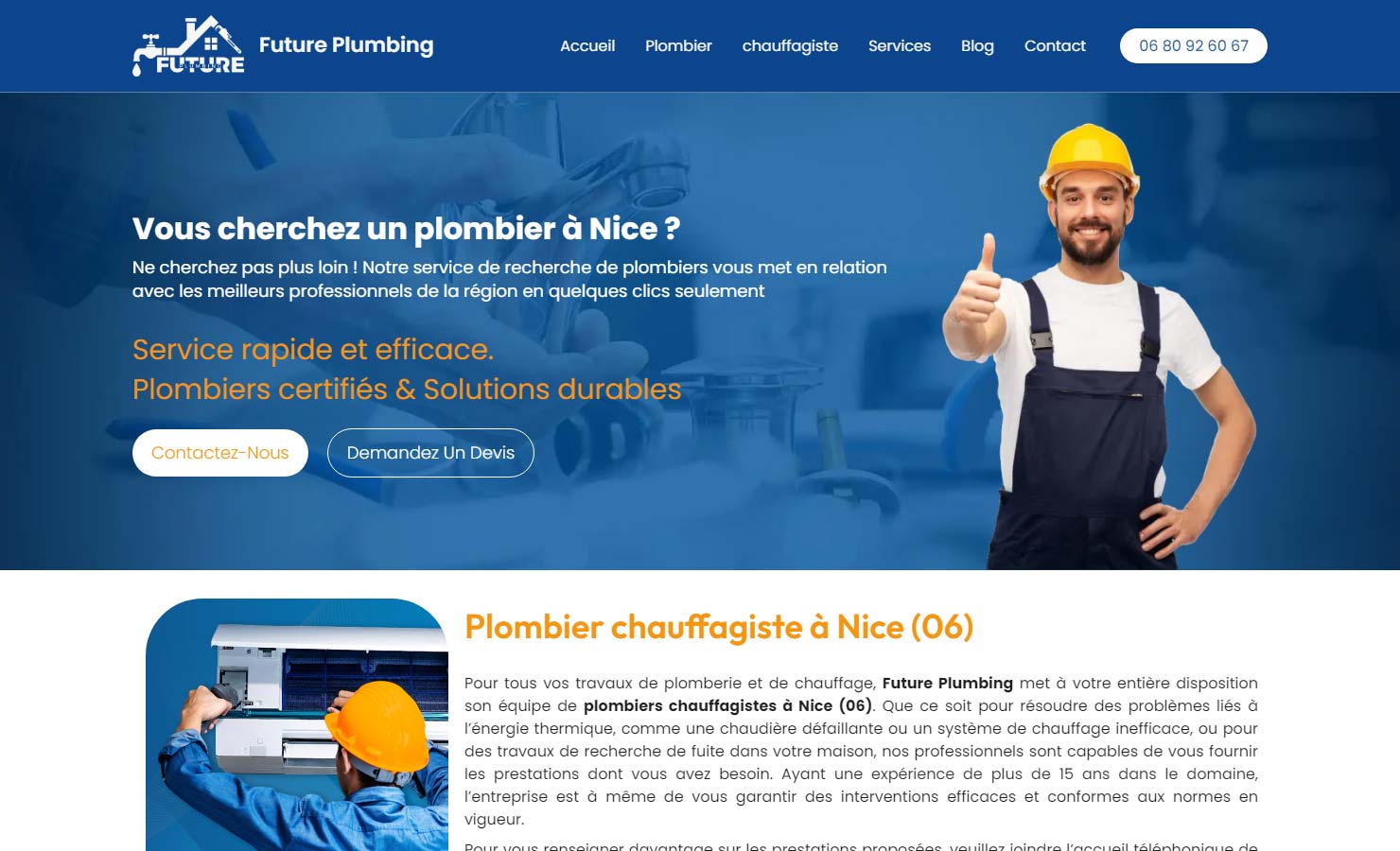 Future Plumbing - Plombier Nice Nord