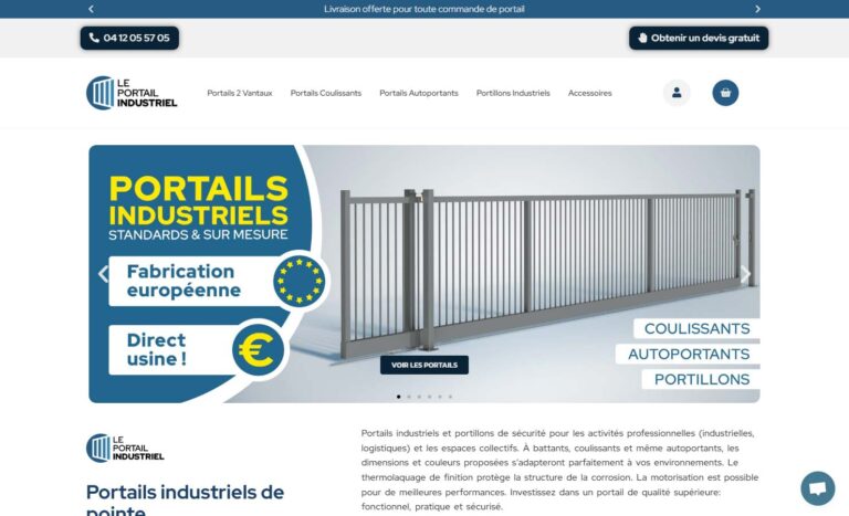 Le portail industriel