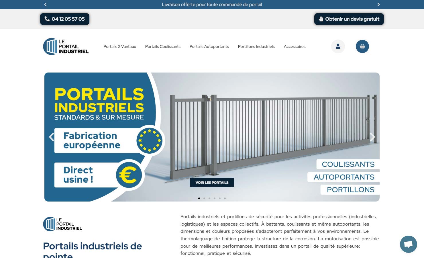 Le portail industriel