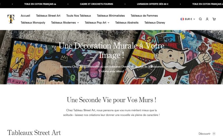 Tableau street Art