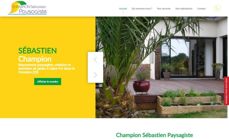 Champion Sébastien : L'Art de l'entretien de Jardin à Rosporden