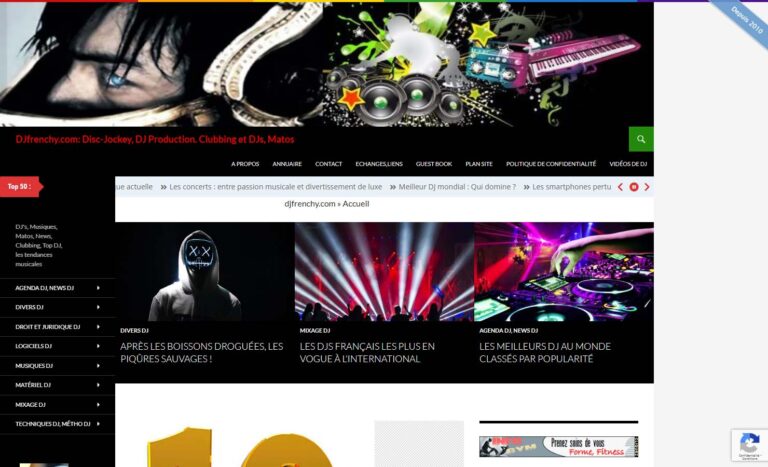 DJFrenchy.com - Articles et tutoriaux DJ Clubbing, Musiques et news