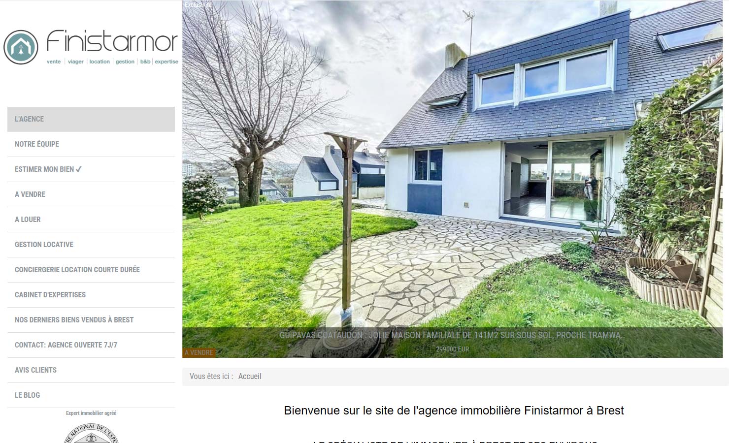 Agence immobilière à Brest centre-ville | Finist'Armor