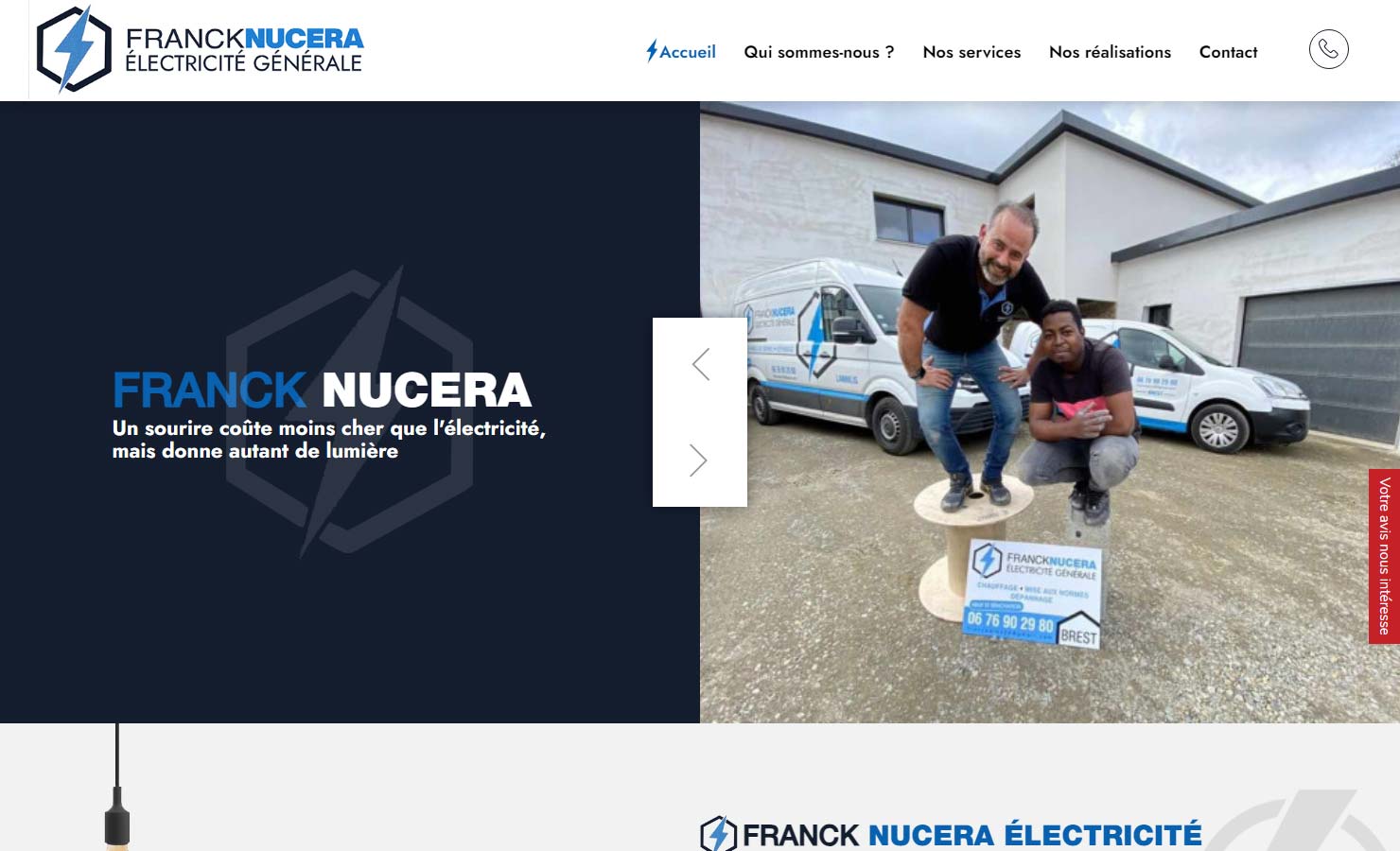 Franck Nucéra Électricité - Dépannage électrique à Brest