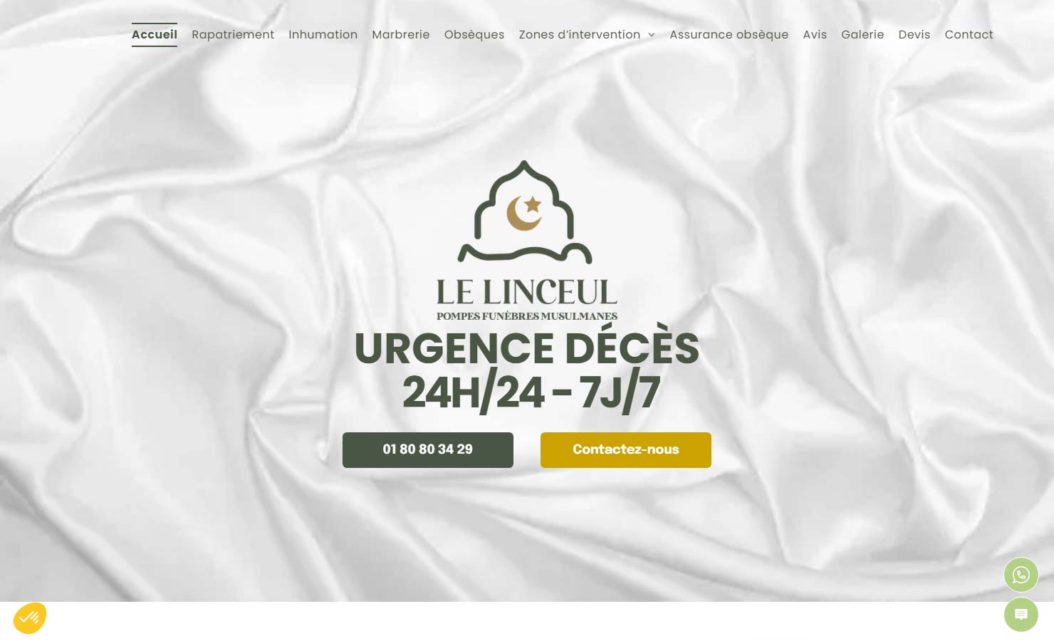 Pompes Funèbres Le Linceul