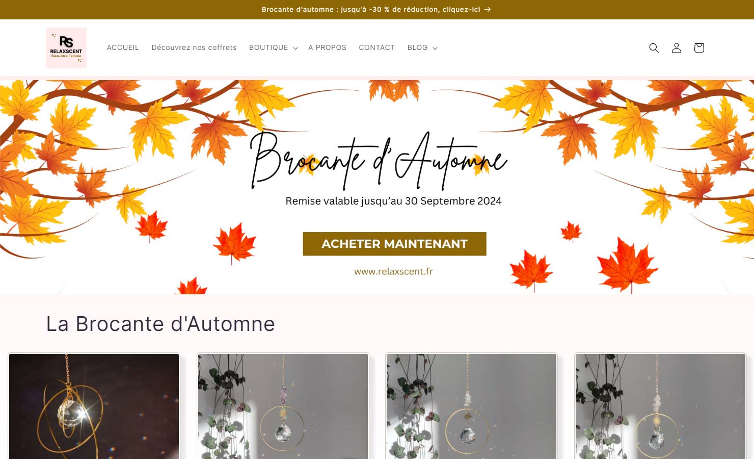 RelaxScent : Votre Destination Bien-être et Relaxation