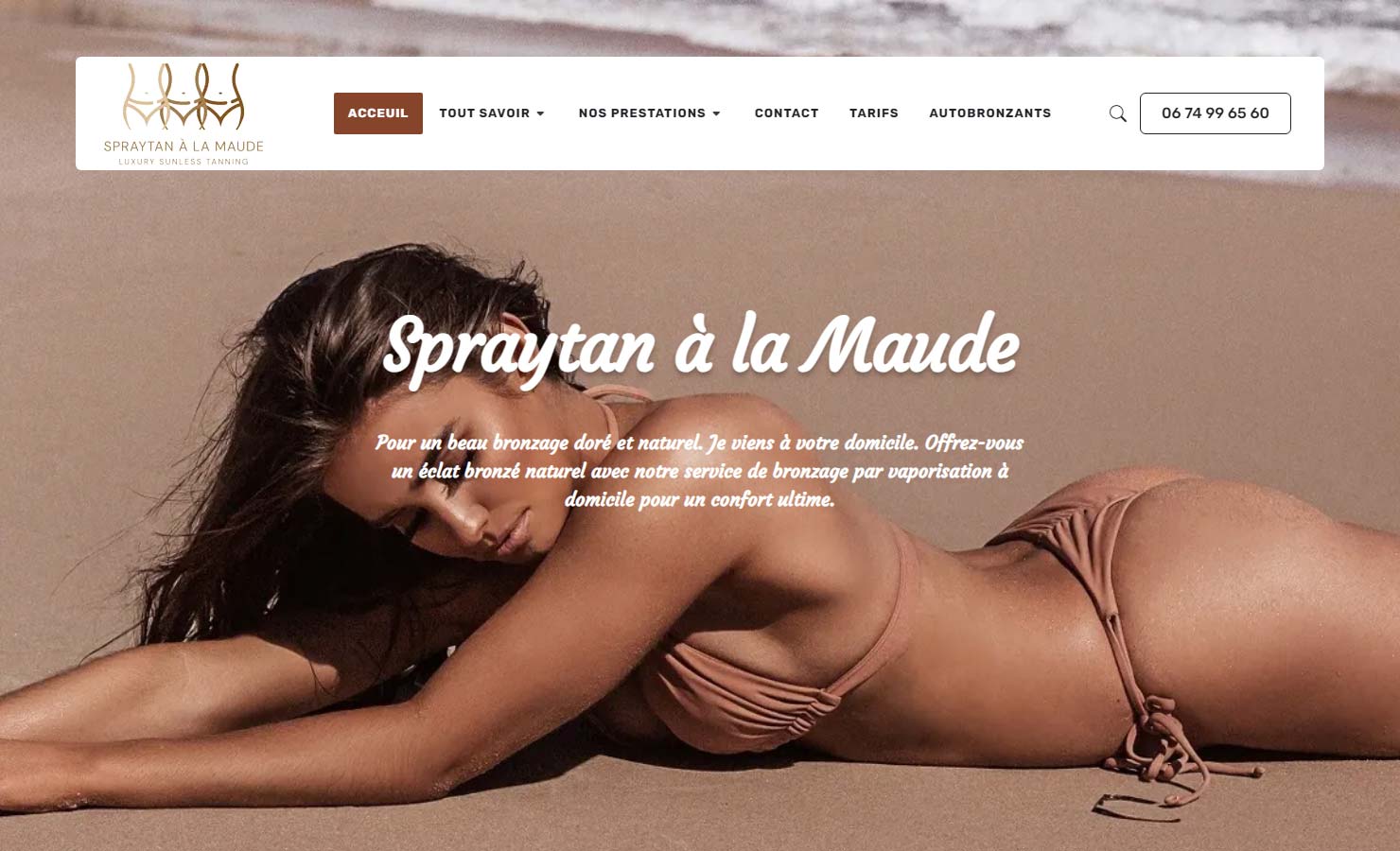 Spray Tan à la Maude Béziers