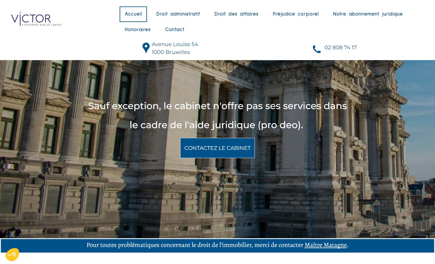 Maître Gabriel Persoons - Avocat à Bruxelles