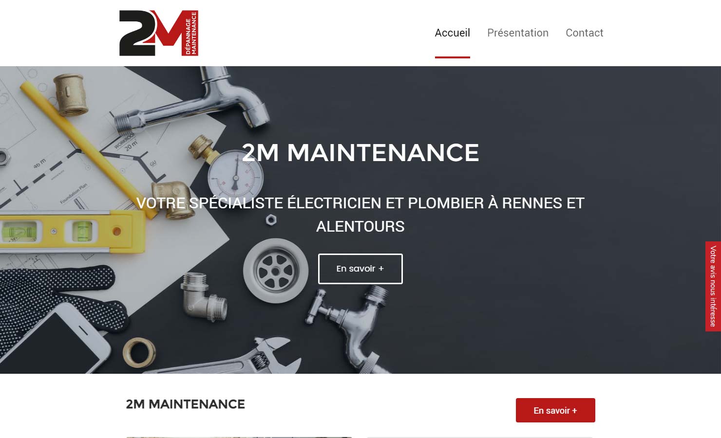 2M Maintenance & Dépannage : travaux d'électricité à Rennes