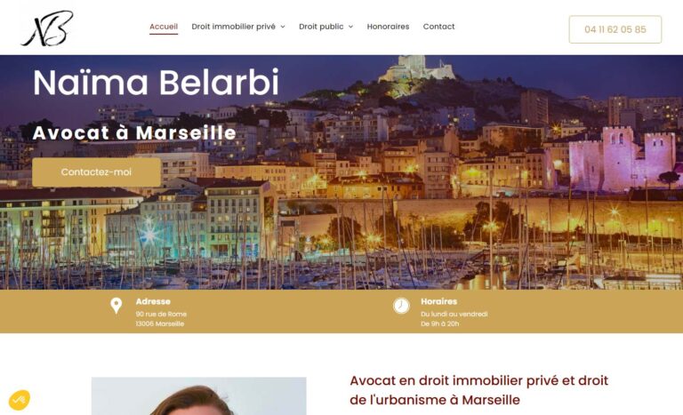 Maître Naïma Belarbi - Avocate en droit des baux à Marseille