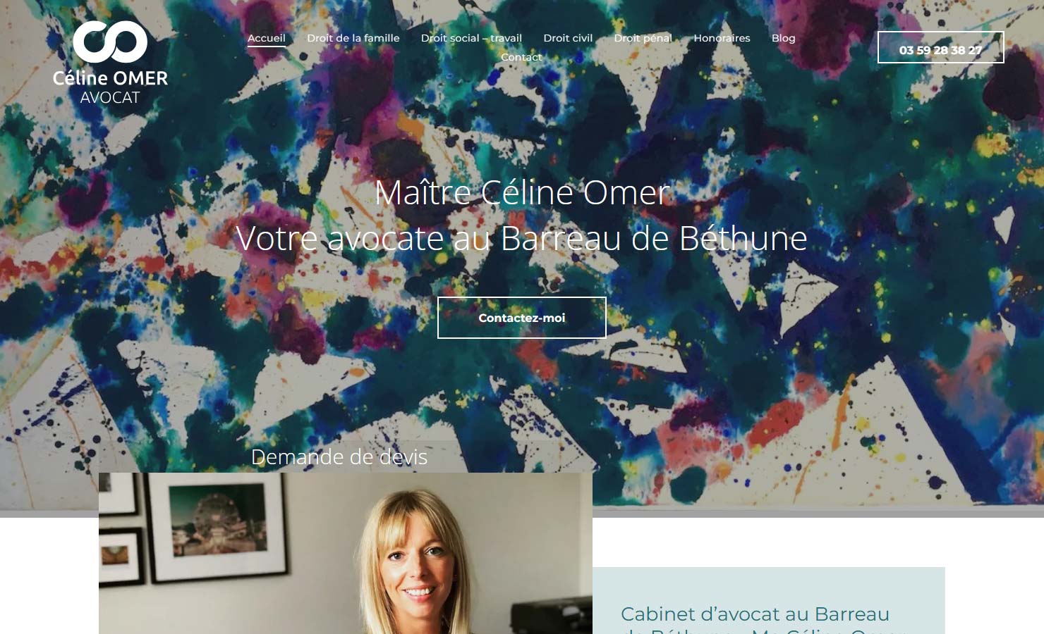 Céline Omer - Avocate en droit de la famille à Béthune