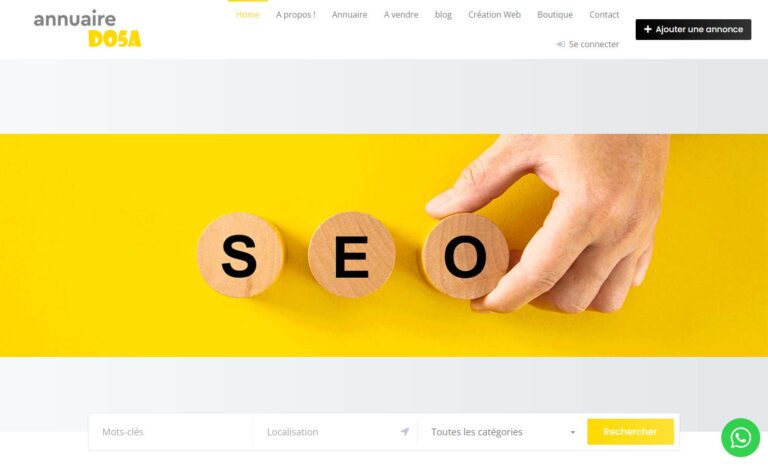 Création site web à Casablanca - Do5anet