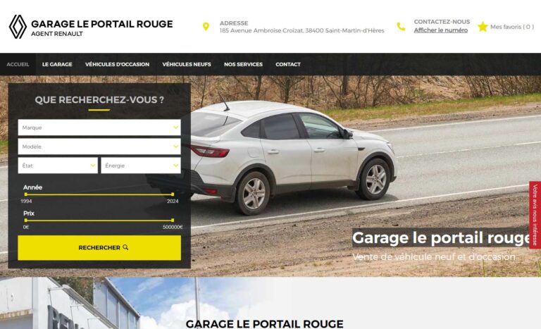 Garage le portail rouge - Contrôle technique automobile à Saint-Martin-d'Hères