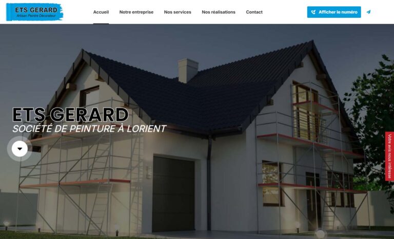 Ets Gérard : Votre Expert en Peinture Extérieure à Lorient