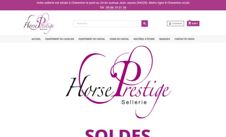 Horse Prestige - Spécialiste d'équipement d'équitation