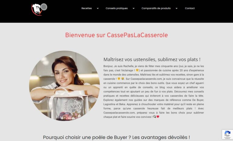 Cassepaslacasserole.com