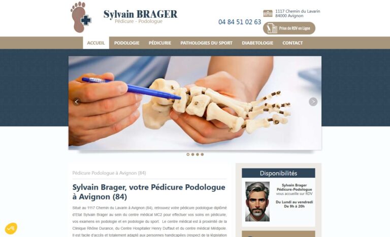 Sylvain Brager - Pédicure à Avignon
