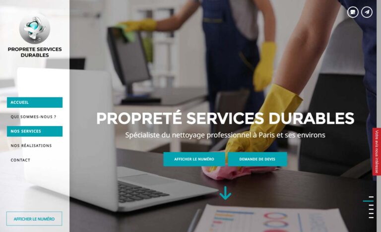 Propreté Services Durables - Nettoyage vitres en Yvelines