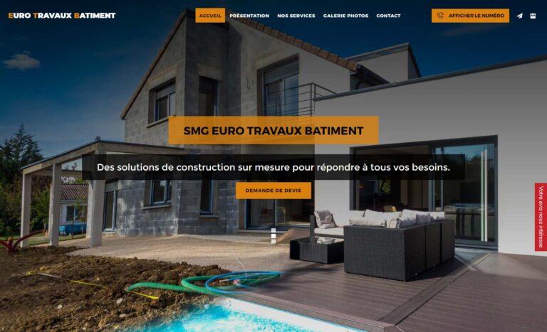 SMG EURO TRAVAUX BATIMENT - Maçonnerie générale à Toulon