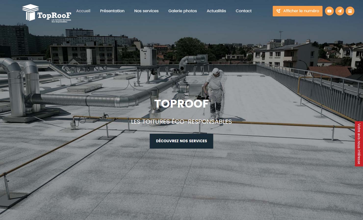 TOPROOF - Toiture végétalisée en Val-d'Oise