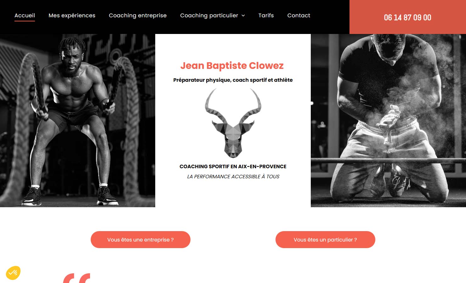 Jean-Baptiste Clowez - Coach sportif individuel à Aix-en-Provence