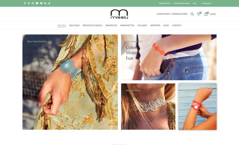 Bracelets Missiu : Un accessoire élégant et unique pour chaque poignet