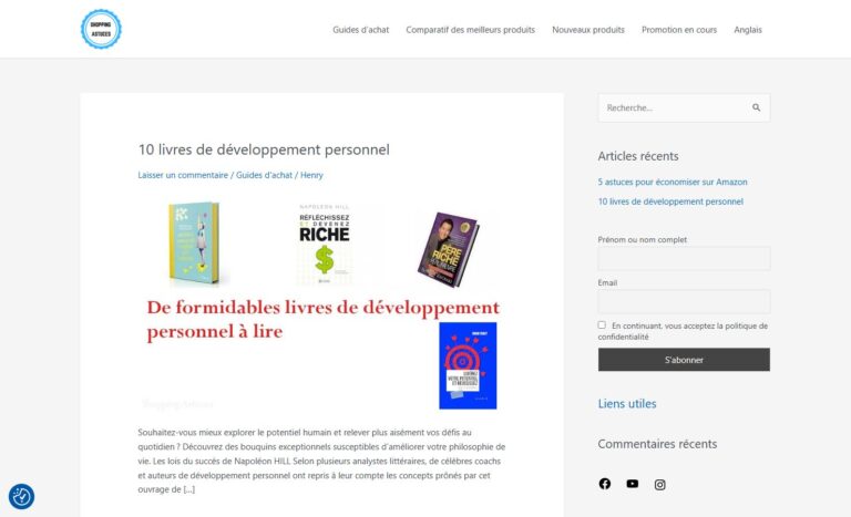 Shopping Astuces