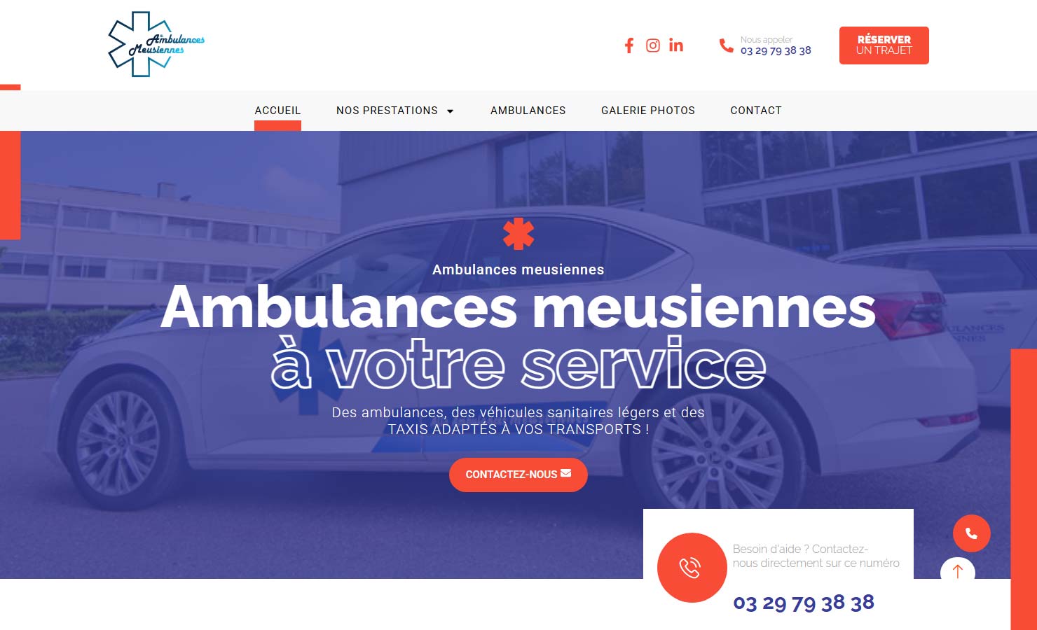 Ambulances Meusiennes - Ambulance Barisienne à Bar-le-Duc