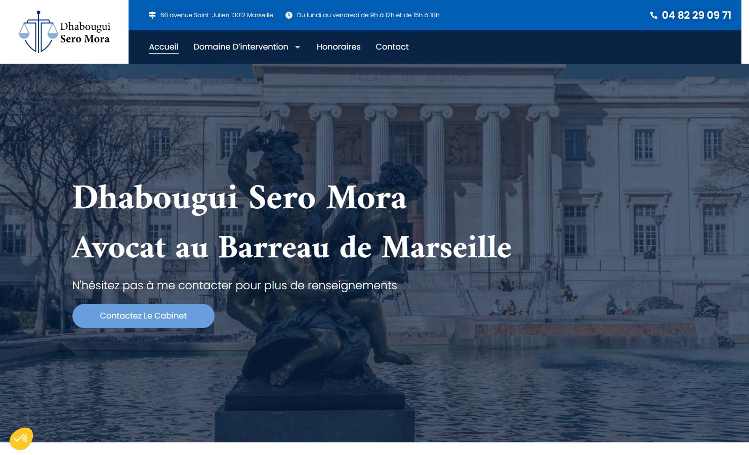 Maitre Sero Mora - avocat en droit de la famille à Marseille