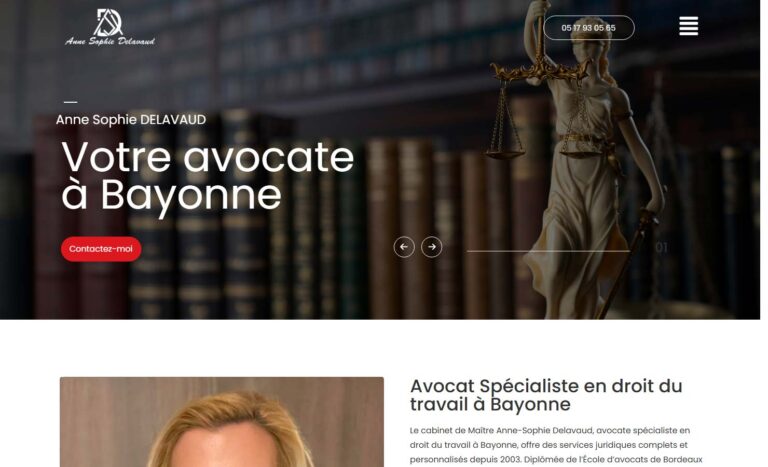 Maître Anne-Sophie Delavaud - Avocat en droit social à Bayonne