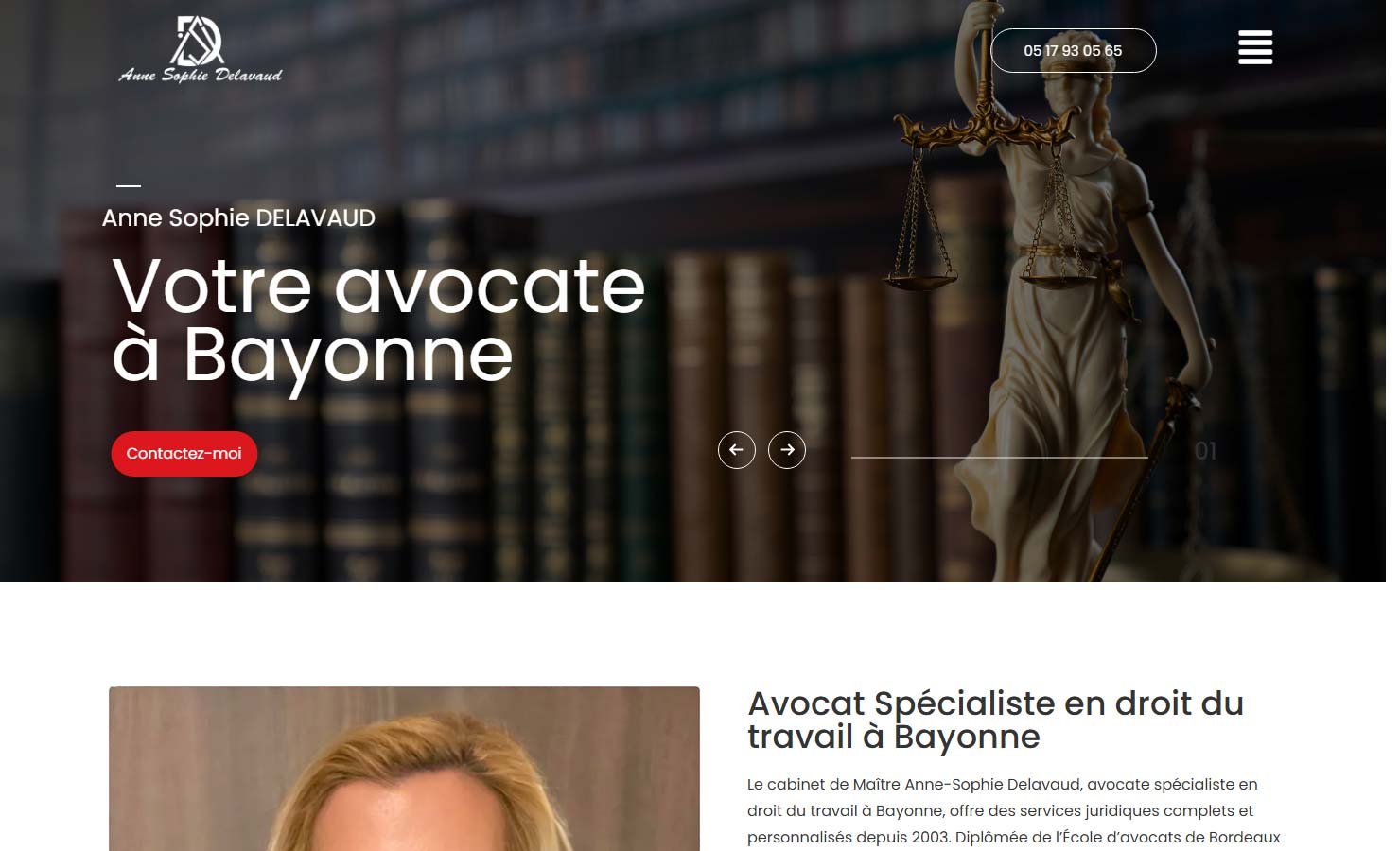 Maître Anne-Sophie Delavaud - Avocat en droit social à Bayonne
