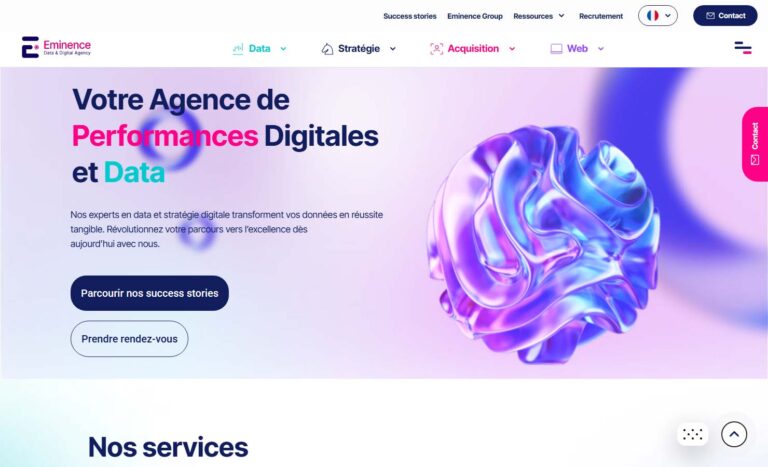 Eminence - Agence digitale à Genève, experte en stratégie et performance
