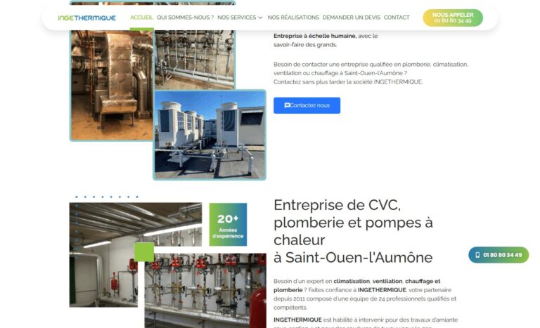 INGETHERMIQUE - Votre plombier chauffagiste à Saint-Ouen-l'Aumône